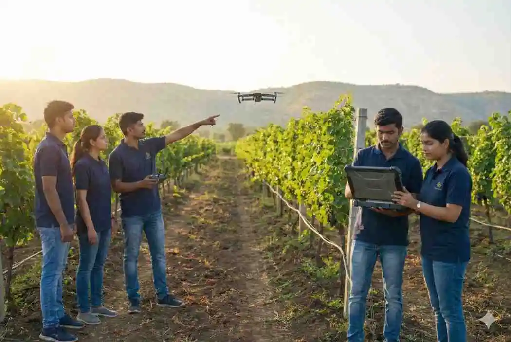 Agriculture Students Practical Field Training